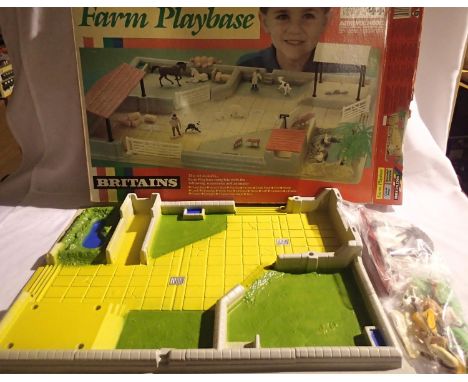 Brtains 4713 farm playbase in excellent - near mint condition, accessories in bags, box has some wear/fading. P&amp;P Group 1