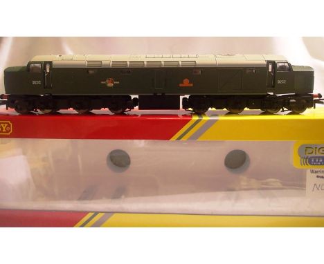 OO scale Hornby R3286 TTS, class 40 Empress of Canada D232, Green Late Crest in excellent condition, wear to box, no sound-re