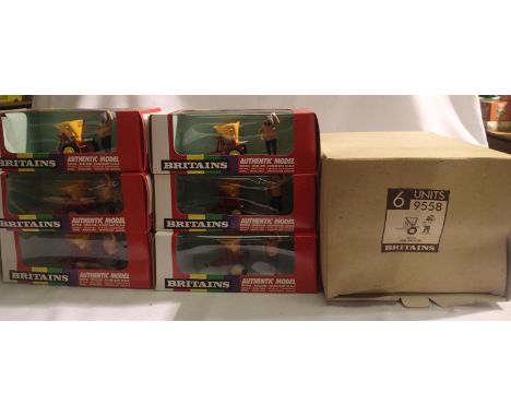 Six Britains 9558 Vicon Vari-spreader in trade box in excellent to near mint condition, some storage wear. P&amp;P Group 1 (£