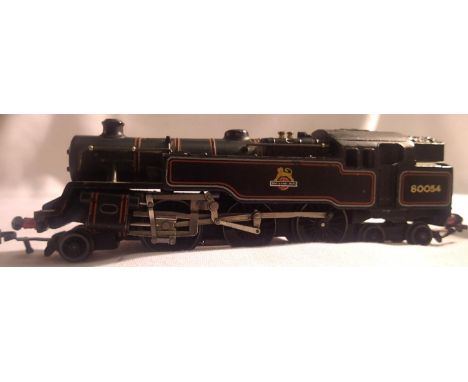 OO scale Hornby Dublo three rail, 2.6.4, 80054, black in very good condition, unboxed. P&amp;P Group 1 (£14+VAT for the first