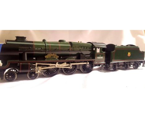 O gauge Bassett Lowke/Corgi Royal Scot BR Green, in excellent condition, in storage box. P&amp;P Group 1 (£14+VAT for the fir