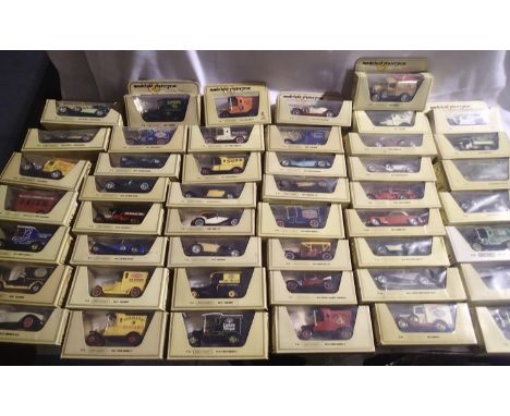 Matchbox Yesteryear vehicles x47, mostly in excellent condition, boxes with wear/dusty. P&amp;P Group 2 (£18+VAT for the firs