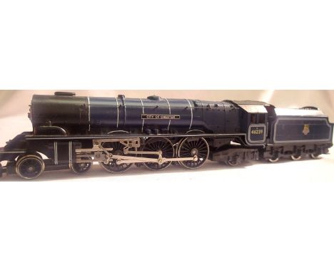 OO scale Hornby City of Chester blue, 46239, Early Crest in very good to excellent condition, missing smoke deflectors, unbox