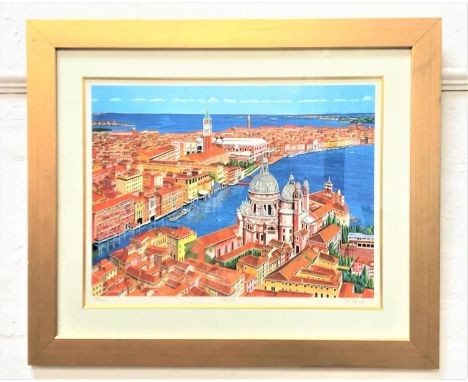 ED O'FARRELLVenice, limited edition print, framed, signed and numbered 13/200, 45.4cm x 59.5cm 