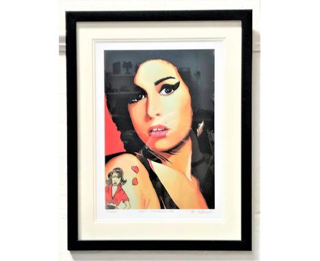 ED O'FARRELLAmy Winehouse, limited edition print, signed and numbered 1/200, framed, 36cm x 25.5cm 