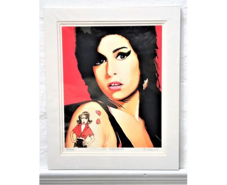 ED O'FARRELLAmy Winehouse, limited edition print, signed and numbered 8/200, 37cm x 29cm 