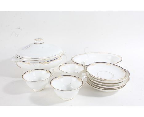 Collection of Wedgwood 'Cavendish' dinner, tea and coffee ware, to include eight each dinner and side plates, six each tea an