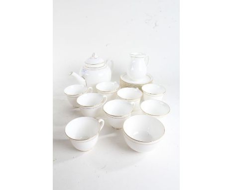 Royal Worcester "Contessa" tea service to include cups, saucers and a tea pot (Qty)&nbsp;