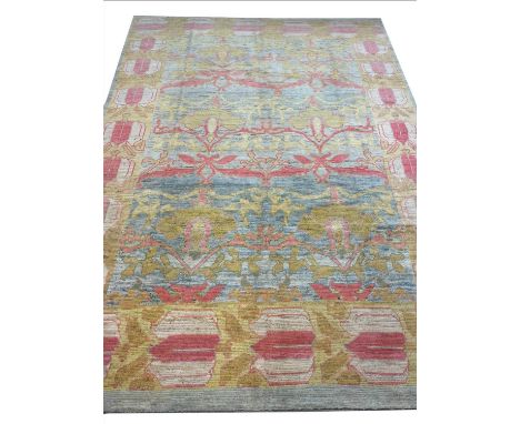 FINE C.F.A. VOYSEY DESIGN CARPET, 350cm x 248cm. 