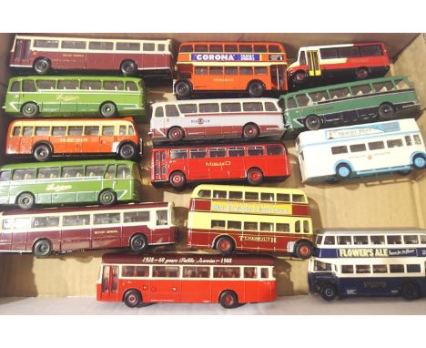 Fourteen EFE/OOC OO scale buses and coaches, unboxed. P&amp;P Group 2 (£18+VAT for the first lot and £3+VAT for subsequent lo