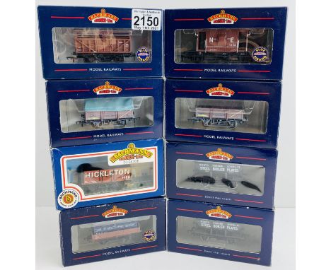 8x Assorted Bachmann Freight Wagons Boxed P&amp;P Group 1 (£14+VAT for the first lot and £1+VAT for subsequent lots) 