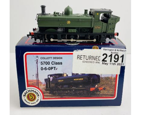 Bachmann 31-901A 57XX 8700 GWR Shirtbutton Loco - Boxed with Instructions, Returned Stock - Loco appears New  P&amp;P Group 1