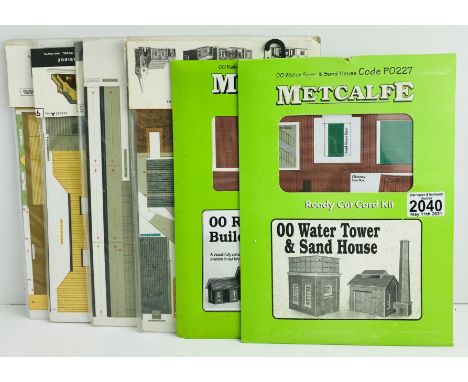 6x Assorted Metcalfe &amp; Superquick Card Kits (OO/HO Scale) Still sealed in packets - P&amp;P Group 1 (£14+VAT for the firs