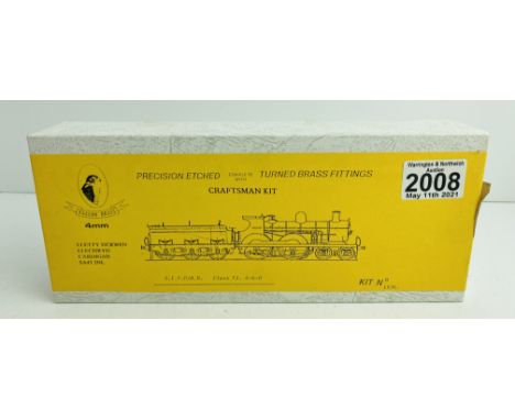 Craftsman Models 4mm OO Gauge SECR/BR Class F1 4-4-0 Loco Kit- *NO Wheels or Motor Included in this kit*  (Contents remain un