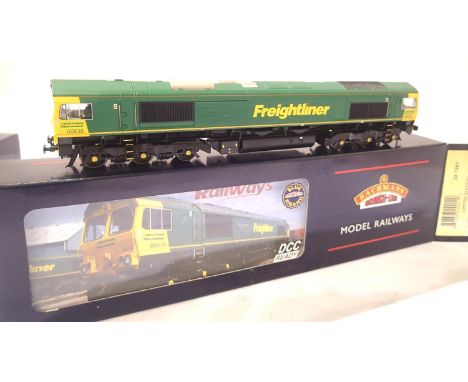 Bachmann 32-726Y Class 66 66618, Freightliner Livery limited edition 394/504 Railways Illustrated in near mint condition, box