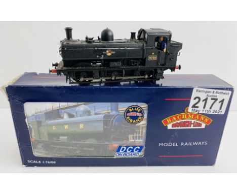 Bachmann Pannier Tank DCC Loco - Playworn, dusty, no couplings, not correct inner poly tray, no instructions  P&amp;P Group 1