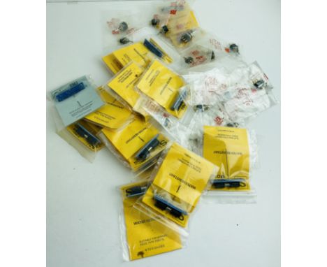 16x Seep PM2 Point Motors (Unused in Packets) &amp; 20x RS Assorted Lever Switches (Unused in Packets) - P&amp;P Group 1 (£14