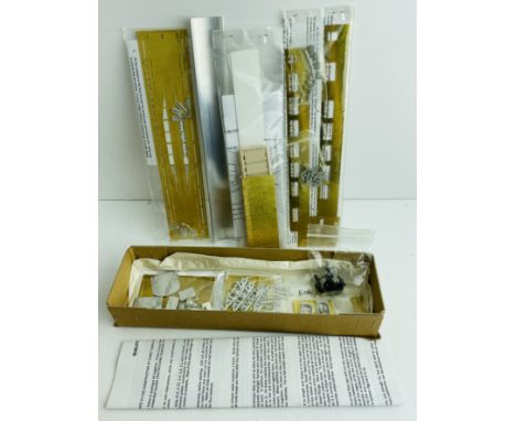 Comet Models 4mm OO Gauge BR Mk1 Pullman Kitchen Coach Brass Kit - Includes Wheels  (Contents remain unchecked for completene