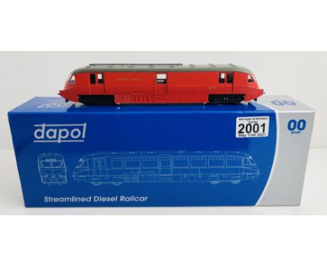 Dapol OO 4D-011-101 Streamlined Railcar New Ex Shop Stock Boxed  - P&amp;P Group 1 (£14+VAT for the first lot and £1+VAT for 
