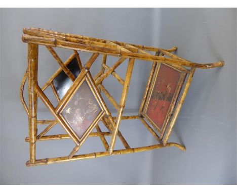A Vintage Bamboo Chinese-Style Book Stand.&nbsp;
