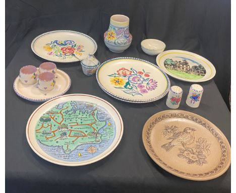 Selection Poole pottery 