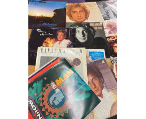 Selection of Barry Manilow records to include Live on broadway, touch more magic etc 