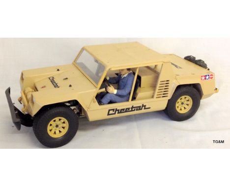 A Vintage R/C Tamiya Cheetah in excellent condition