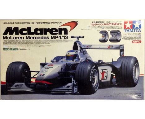 A Tamiya R/C Mclaren MP4/13 unmade kit as new