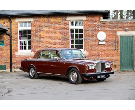 1977 Rolls-Royce Silver Shadow IIRegistration no. BLH 60SChassis no. SRH 31903Engine no. 31903Odometer reading: 20,482MOT exp