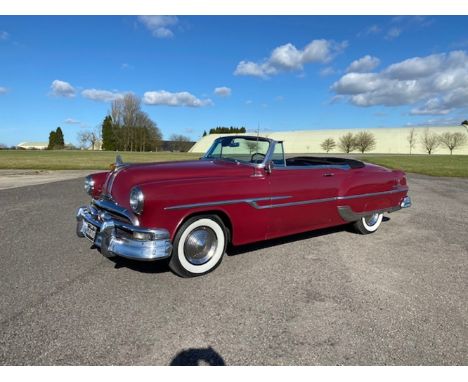 1953 Pontiac Chieftain Deluxe Eight Convertible CoupeRegistration no. 430 XVDChassis no. P8XH88350Odometer reading. 52153MOT 