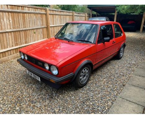 1983 Volkswagen Golf GTi Mk IRegistration no. JTM 981YChassis no. WVWZZZ17ZDW262681Odometer reading. 156,699MOT expiry date. 