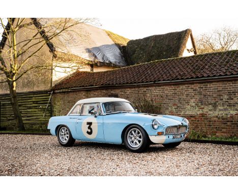 The Property of a Gentleman and Racing Enthusiast1965 MG  B Roadster CompetitionRegistration no. CVJ 848CChassis no. GHN35110