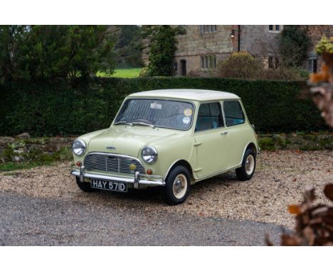 1966 Austin Mini CooperRegistration no. HAY 571DChassis no. C-A2S7/873721Odometer reading: 33,600MOT Expiry: N/A*Immaculate 1