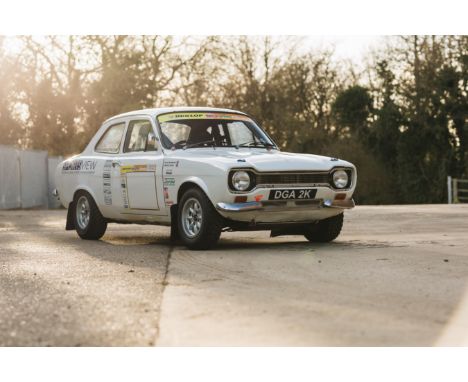 1972 Ford Escort Mexico Rally CarRegistration no. DGA 2KChassis no. BFATMR05179Engine no. 711M6015BAOdometer reading: N/AMOT 