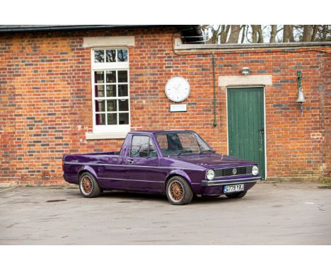 1990 Volkswagen Caddy 1.6Registration no. G779 YBJChassis no. WVWZZZ14ZLW002212Engine no. JK531448Odometer reading. 62,844MOT