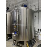 2019 CAI 1500 Gallon Stainless Steel Fermenter Tank - Dish Bottom, Glycol Jacketed, | Rig Fee $2500