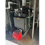 2017 Columbia Low Pressure Steam Boiler with Blowdown Tank and Water Treatment Syst | Rig Fee $3920