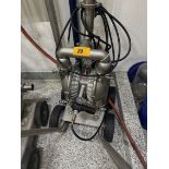 Wilden Stainless Steel Diaphragm Pump on Cart - Model 08-14637 | Rig Fee $85