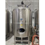 2017 CAI 1500 Gallon Stainless Steel Fermenter Tank - Dish Bottom, Glycol Jacketed, | Rig Fee $2500