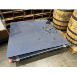 Platform Scale with Inscale LP7510A DRO (Approx. 4' x 4') | Rig Fee $85