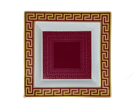 Versace  per Rosenthal - Meandre model valet tray dm. 22   