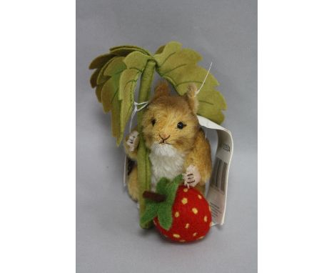 A BOXED LIMITED EDITION STEIFF BEATRIX POTTER FIGURE, 'Timmy Willie' No.663222, 504/1500, with button in ear and white label,