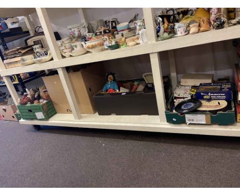 Vintage children's toys, teddy bears, Christmas ornaments, etc.