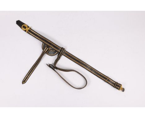 A good Victorian waist belt and sword slings of the Army Medical Staff, with fine gilt and silvered clasp. VGC £100-120