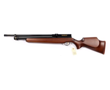 A .22" Webley Raider Twinshot precharged air rifle, number 902863. VGWO &amp; New Condition, with Webley Venom silencer (new 