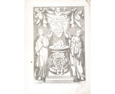 Magri Domenico. Notizia de' vocaboli ecclesiastici, con la dichiaratione delle cerimonie, & origine delli riti sacri, voci ba