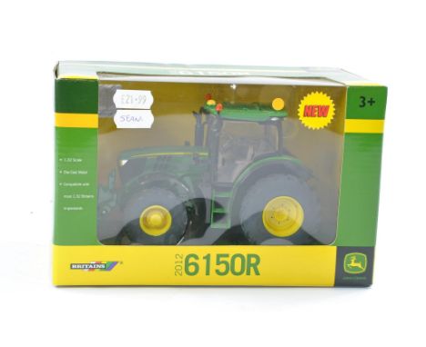 Britains Farm 1/32 issue comprising John Deere 6150R Tractor. Excellent, secure in box and not previously removed from packag