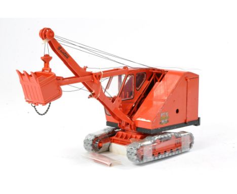 Spec Cast 1/25 Bantam Dragline Excavator. Whilst never previously out of box, item has been exposed to dampness so some resid