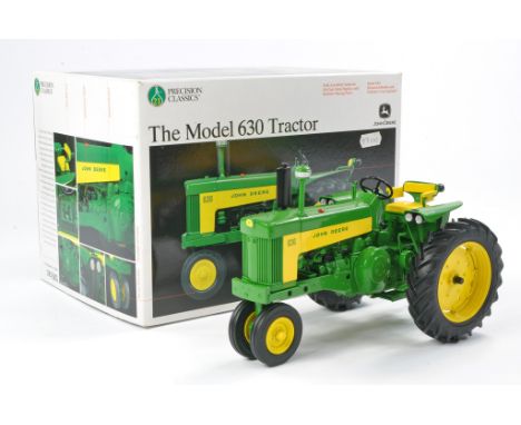 Ertl 1/16 Farm Issue comprising John Deere Model 630 Narrow Front Tractor. Precision Series. Has been displayed but appears e