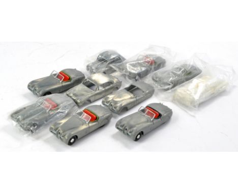 Corgi Preproduction Jaguar XK120 (Made in China issues) plus a number of other ex factory preproduction parts. 
